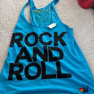 Aviator Nation Vibrant Blue Tank